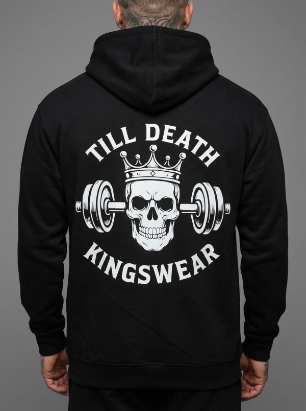 Unisex Till Death Crowned Strength Hoodie
