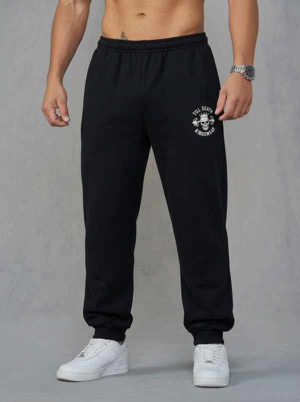 Unisex Till Death Crowned Strength Cuffed Sweatpants