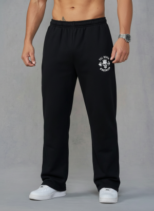 Unisex Till Death Crowned Strength Open-Bottom Pants