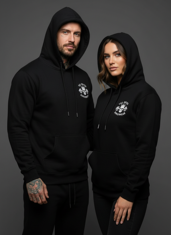 Unisex Till Death Crowned Strength Hoodie